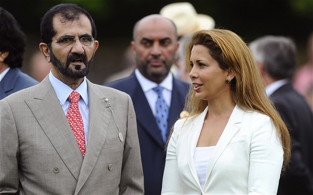 Princess Haya and h Mohammed